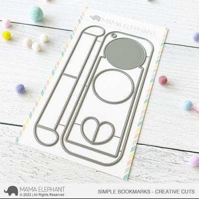 Mama Elephant Creative Cuts - Simple Bookmarks